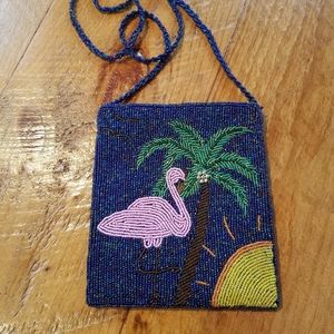 Ermo Pink Flamingo Purse